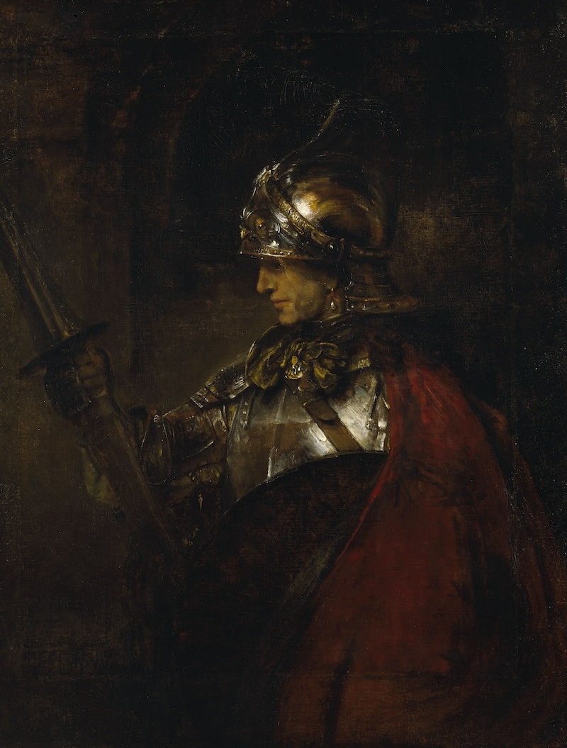 A Man in Armour, 1655 by Rembrandt