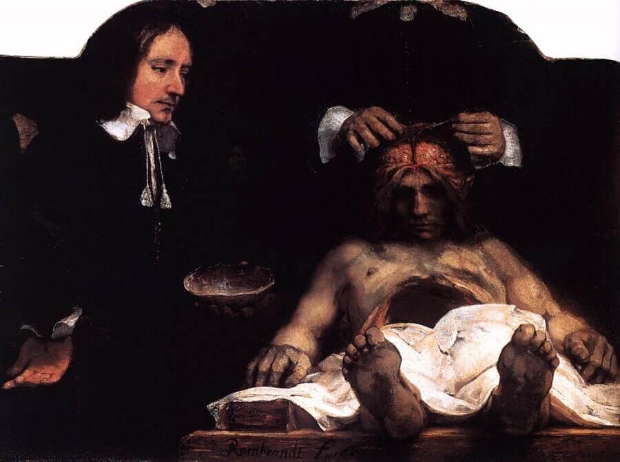 The Anatomy Lesson of Joan Deyman, 1656 by Rembrandt