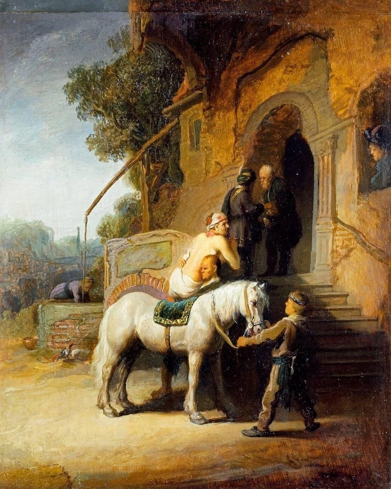 The Good Samaritan, 1633 by Rembrandt