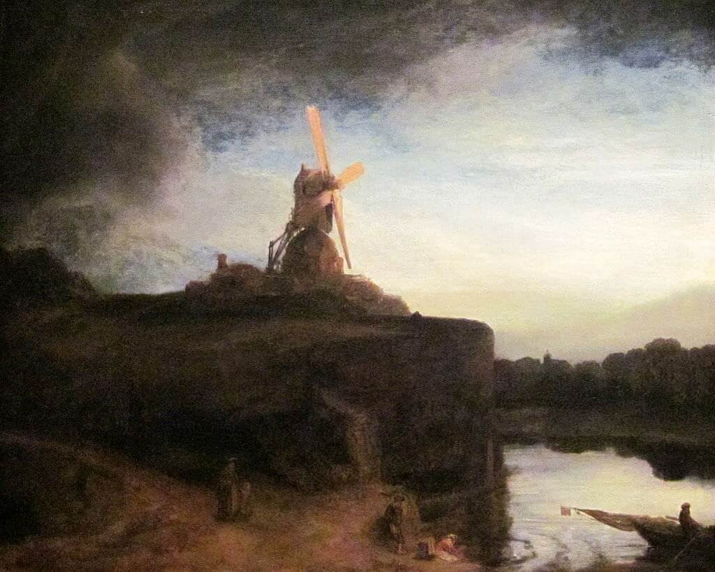 The Mill by Rembrandt