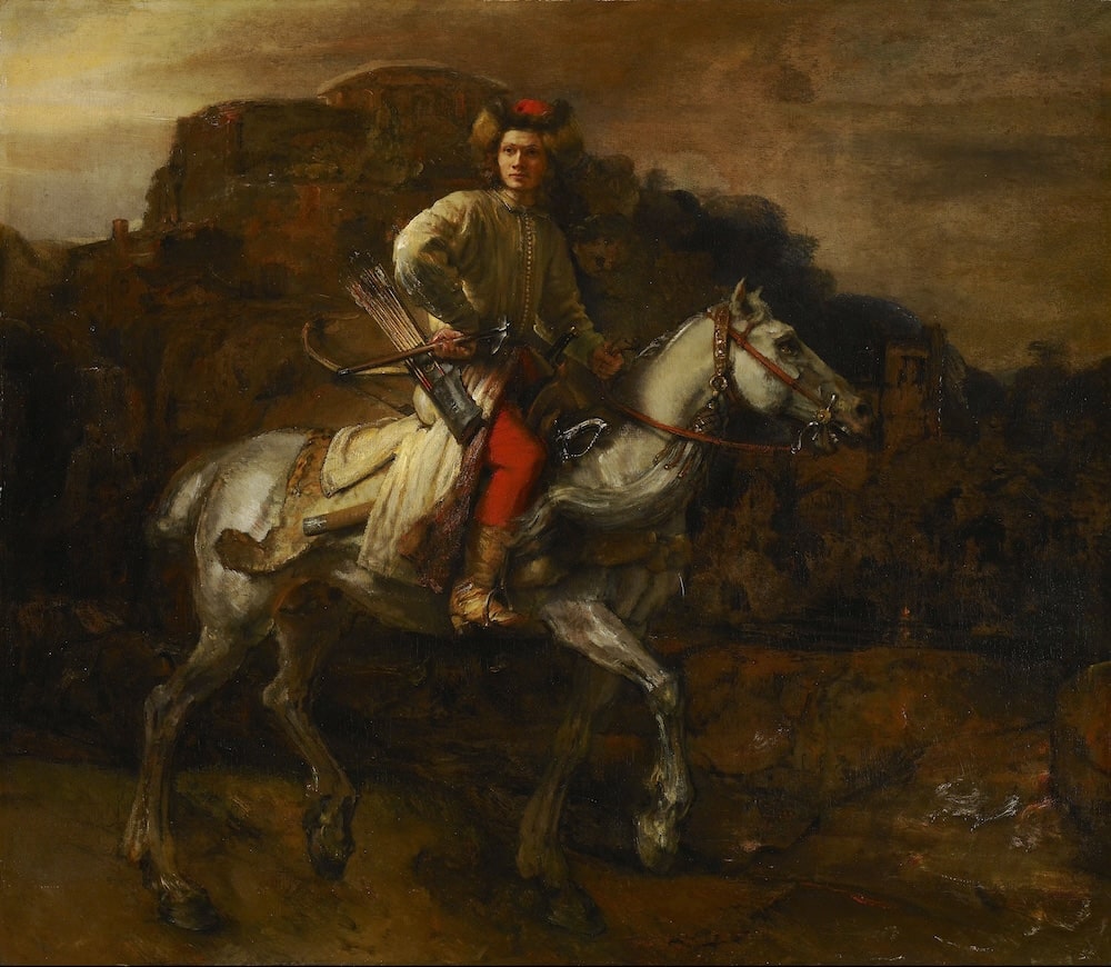 The Polish Rider by Rembrandt van Rijn