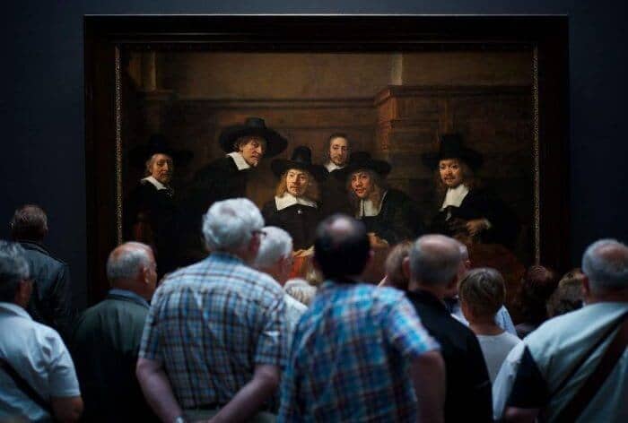 Photo of Syndics of the Draper's Guild by Rembrandt