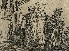 Three Oriental Figures by Rembrandt