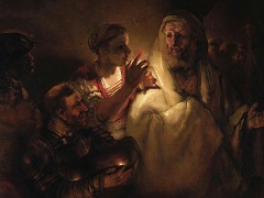 The Denial of St Peter by Rembrandt