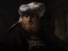Head of an Oriental by Rembrandt