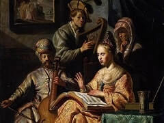 Music Allegory by Rembrandt