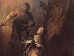 Samson and Delilah by Rembrandt