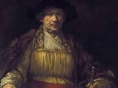 Self Portrait, 1658 by Rembrandt