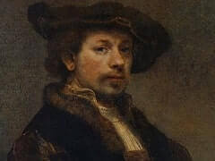 Self Portrait, Age 34 by Rembrandt