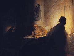 Supper at Emmaus by Rembrandt
