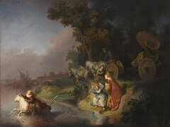 The Abduction of Europa by Rembrandt