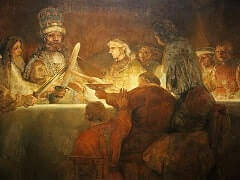 The Conspiracy of Claudius Civilis by Rembrandt