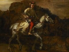 The Polish Rider by Rembrandt